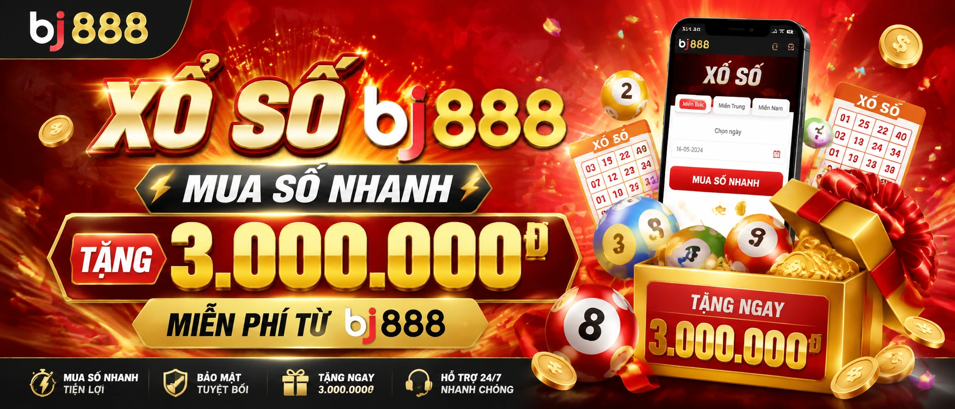 Khu vực tra cứu kết quả xổ số bj888